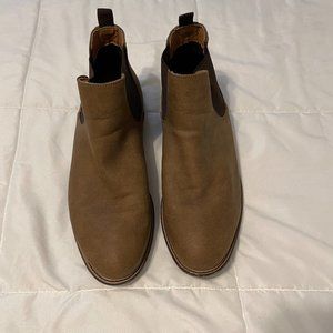 Steve Madden Tan Slip-On Chukka Boots, Size 12